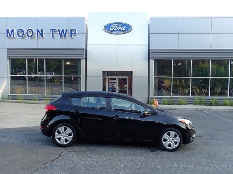 Aurora Black Kia Forte5 LX.  Click to enlarge.