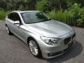 Front 3/4 View of 2017 BMW 5 Series 535i xDrive Gran Turismo #4