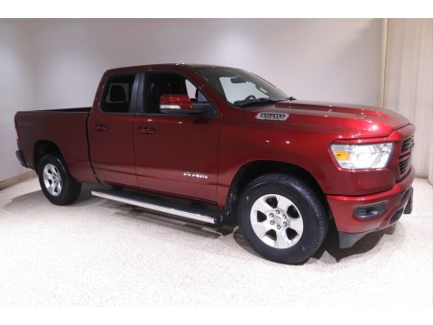 Delmonico Red Pearl Ram 1500 Big Horn Quad Cab 4x4.  Click to enlarge.