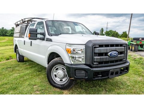 Oxford White Ford F250 Super Duty XLT Crew Cab.  Click to enlarge.