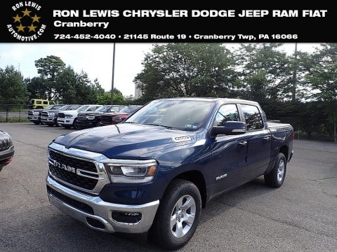 Patriot Blue Pearl Ram 1500 Big Horn Crew Cab 4x4.  Click to enlarge.