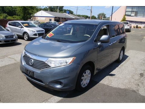 Twilight Gray Nissan Quest 3.5 S.  Click to enlarge.