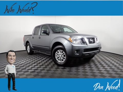 Gun Metallic Nissan Frontier SV Crew Cab 4x4.  Click to enlarge.