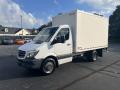 Front 3/4 View of 2017 Mercedes-Benz Sprinter 3500 Cab Chassis Moving truck #1