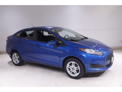 Lightning Blue Ford Fiesta SE Sedan. Click to enlarge. Lightning Blue Ford Fiesta SE Sedan. Click to enlarge.