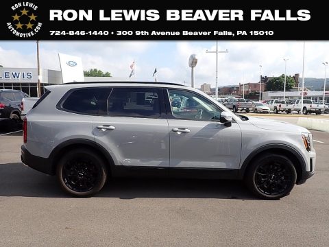 Wolf Gray Kia Telluride EX AWD.  Click to enlarge.