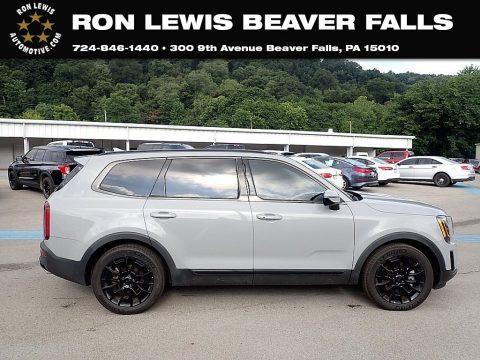 Wolf Gray Kia Telluride SX AWD.  Click to enlarge.