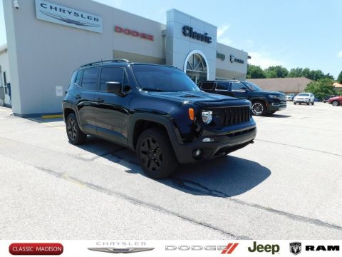 Black Jeep Renegade Sport 4x4.  Click to enlarge.