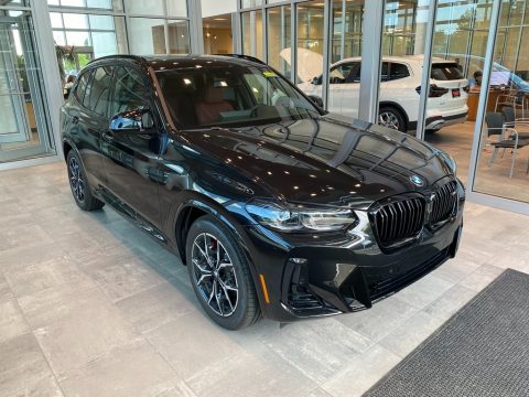 Black Sapphire Metallic BMW X3 M40i.  Click to enlarge.