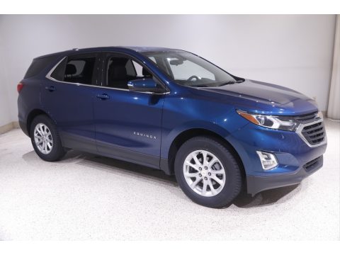 Pacific Blue Metallic Chevrolet Equinox LT AWD.  Click to enlarge.