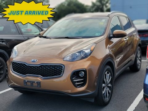 Burnished Copper Kia Sportage EX AWD.  Click to enlarge.