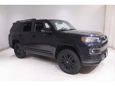 Midnight Black metallic Toyota 4Runner Nightshade Edition 4x4.  Click to enlarge.