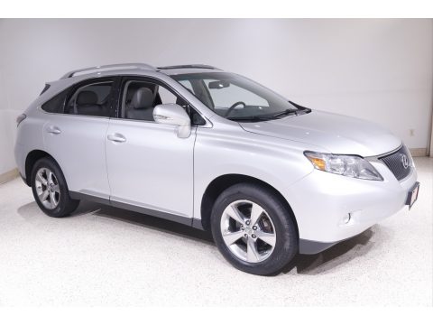 Tungsten Silver Metallic Lexus RX 350 AWD.  Click to enlarge.