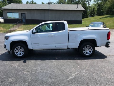 Summit White Chevrolet Colorado LT Extended Cab.  Click to enlarge.