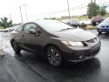 Front 3/4 View of 2013 Honda Civic EX-L Coupe #4