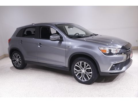 Mercury Gray Metallic Mitsubishi Outlander Sport ES AWC.  Click to enlarge.