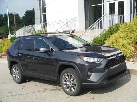 Magnetic Gray Metallic Toyota RAV4 XLE AWD.  Click to enlarge.