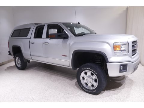 Quicksilver Metallic GMC Sierra 1500 SLT Double Cab 4x4.  Click to enlarge.