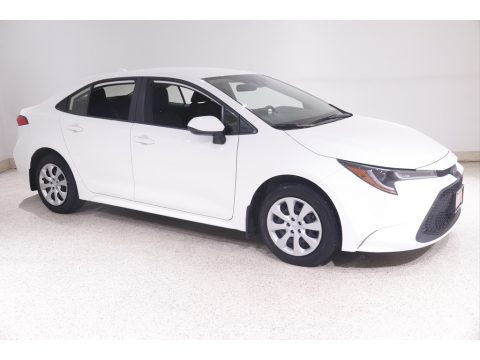 Super White Toyota Corolla LE. Click to enlarge. Super White Toyota Corolla LE. Click to enlarge.