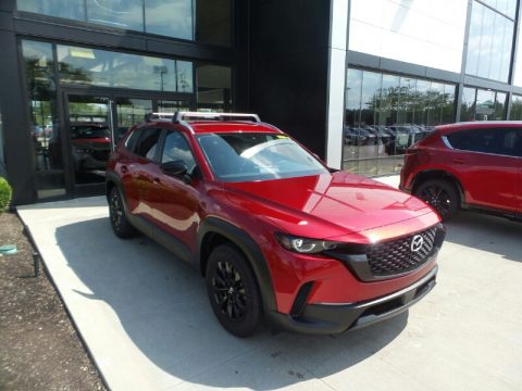 Soul Red Crystal Metallic Mazda CX-50 S Select AWD.  Click to enlarge.