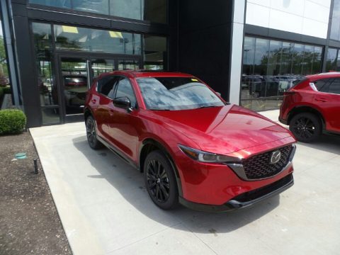 Soul Red Crystal Metallic Mazda CX-5 Turbo AWD.  Click to enlarge.
