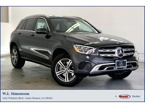 Graphite Gray Metallic Mercedes-Benz GLC 300.  Click to enlarge.