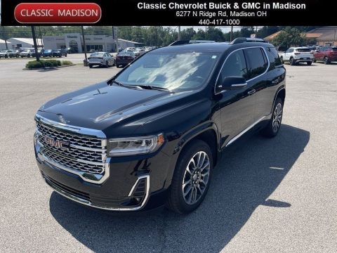 Ebony Twilight Metallic GMC Acadia Denali AWD.  Click to enlarge.