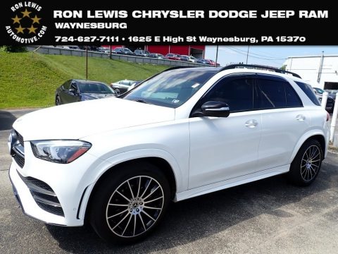 Polar White Mercedes-Benz GLE 350 4Matic.  Click to enlarge.