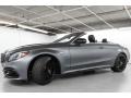 Front 3/4 View of 2019 Mercedes-Benz C AMG 63 S Cabriolet #14