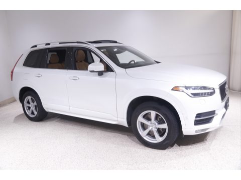 Crystal White Pearl Metallic Volvo XC90 T5 AWD.  Click to enlarge.