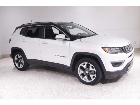 White Jeep Compass Limited 4x4.  Click to enlarge.