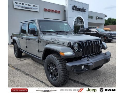 Sting-Gray Jeep Gladiator Willys 4x4.  Click to enlarge.
