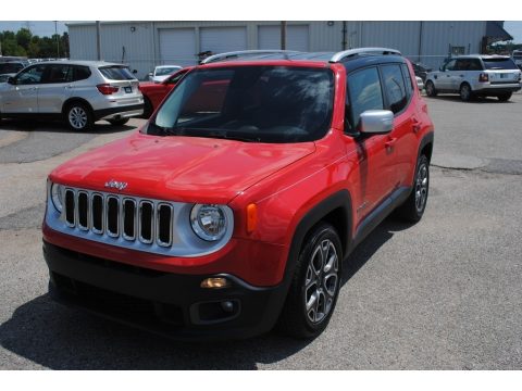 Colorado Red Jeep Renegade Limited.  Click to enlarge.
