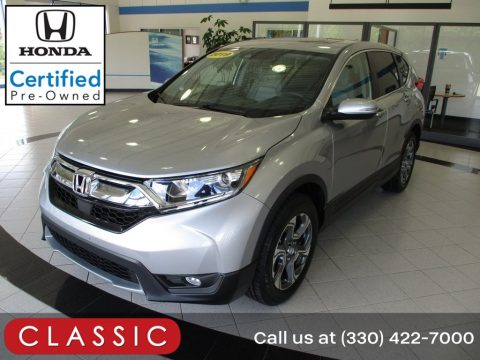 Lunar Silver Metallic Honda CR-V EX AWD.  Click to enlarge. Lunar Silver Metallic Honda CR-V EX AWD.  Click to enlarge.