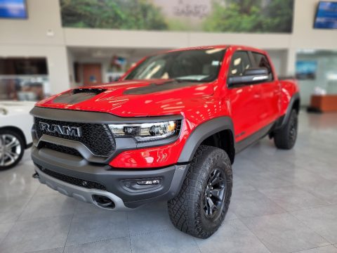 Flame Red Ram 1500 TRX Crew Cab 4x4.  Click to enlarge.