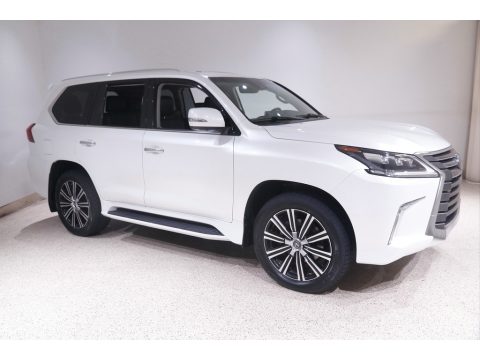 Eminent White Pearl Lexus LX 570.  Click to enlarge.