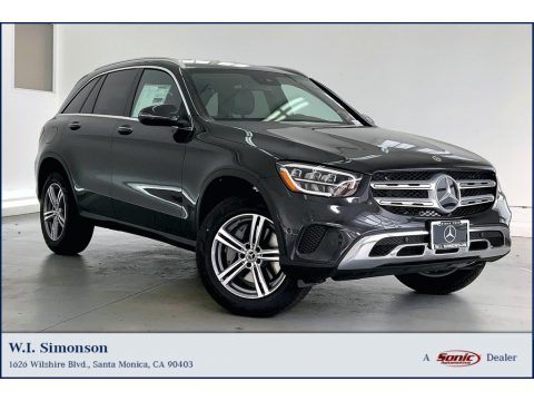 Graphite Gray Metallic Mercedes-Benz GLC 300.  Click to enlarge.