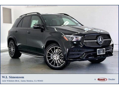 Black Mercedes-Benz GLE 350 4Matic.  Click to enlarge.