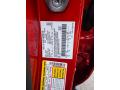 Ford Color Code EA Hot Pepper Red #20