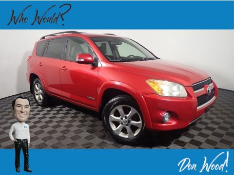 Barcelona Red Metallic Toyota RAV4 Limited V6 4WD.  Click to enlarge.