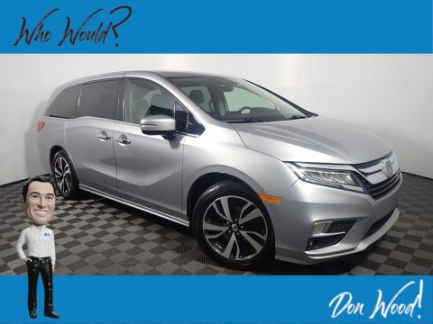 Lunar Silver Metallic Honda Odyssey Elite.  Click to enlarge.