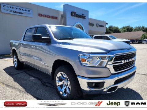 Billet Silver Metallic Ram 1500 Big Horn Crew Cab 4x4.  Click to enlarge.