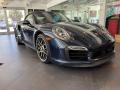 Front 3/4 View of 2016 Porsche 911 Turbo S Cabriolet #5