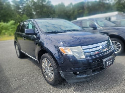 Dark Ink Blue Metallic Ford Edge Limited AWD.  Click to enlarge.