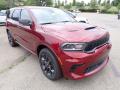 Front 3/4 View of 2022 Dodge Durango R/T Blacktop AWD #7