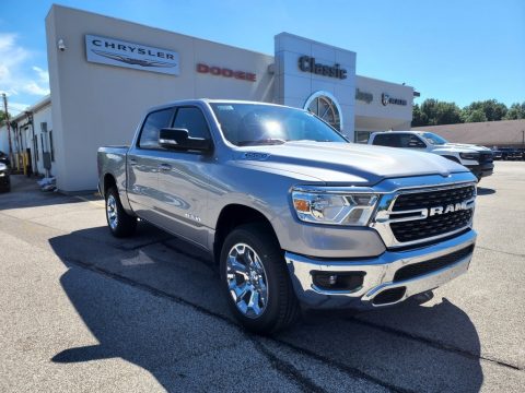 Billet Silver Metallic Ram 1500 Big Horn Crew Cab 4x4.  Click to enlarge.