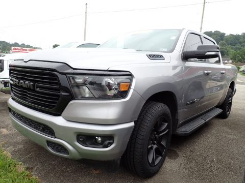 Billet Silver Metallic Ram 1500 Big Horn Crew Cab 4x4.  Click to enlarge.