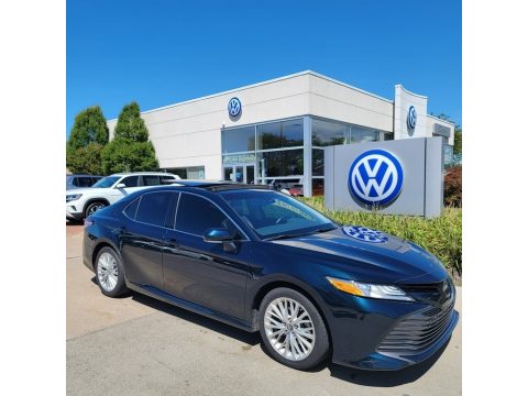 Galactic Aqua Mica Toyota Camry XLE.  Click to enlarge.