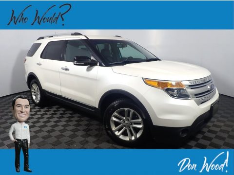 Oxford White Ford Explorer XLT 4WD.  Click to enlarge.
