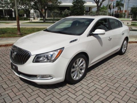 White Frost Tricoat Buick LaCrosse Leather.  Click to enlarge.